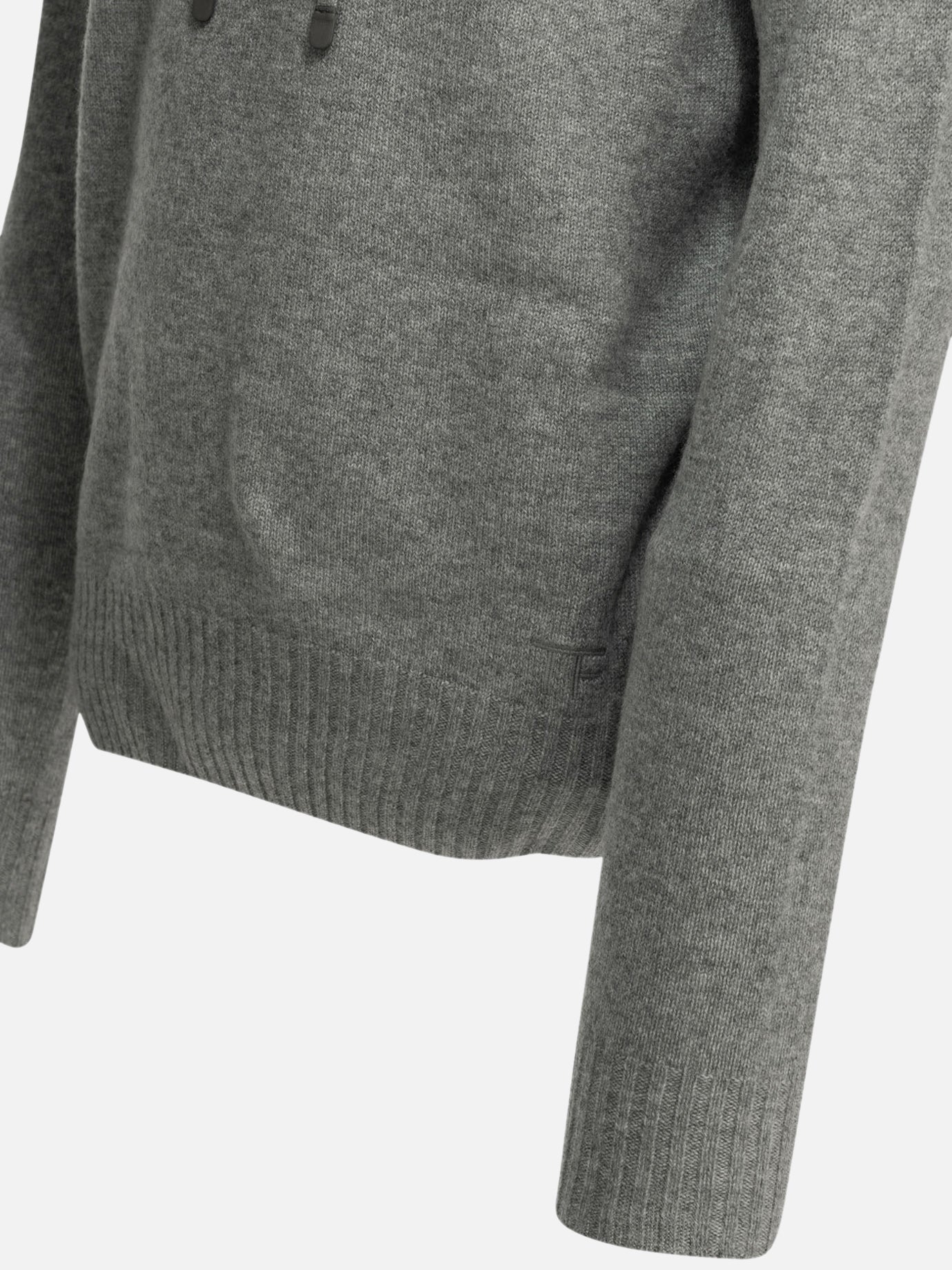 Hooded sweaters Solid colour  Grey - Tom Ford Men | PDP | VIETTI Online Store | thumbnail_6