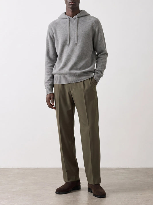 Hooded sweaters Solid colour  Grey - Tom Ford Men | PDP | VIETTI Online Store | 2
