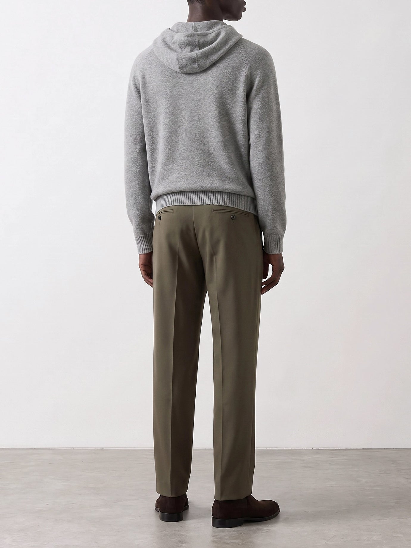 Hooded sweaters Solid colour  Grey - Tom Ford Men | PDP | VIETTI Online Store | thumbnail_3