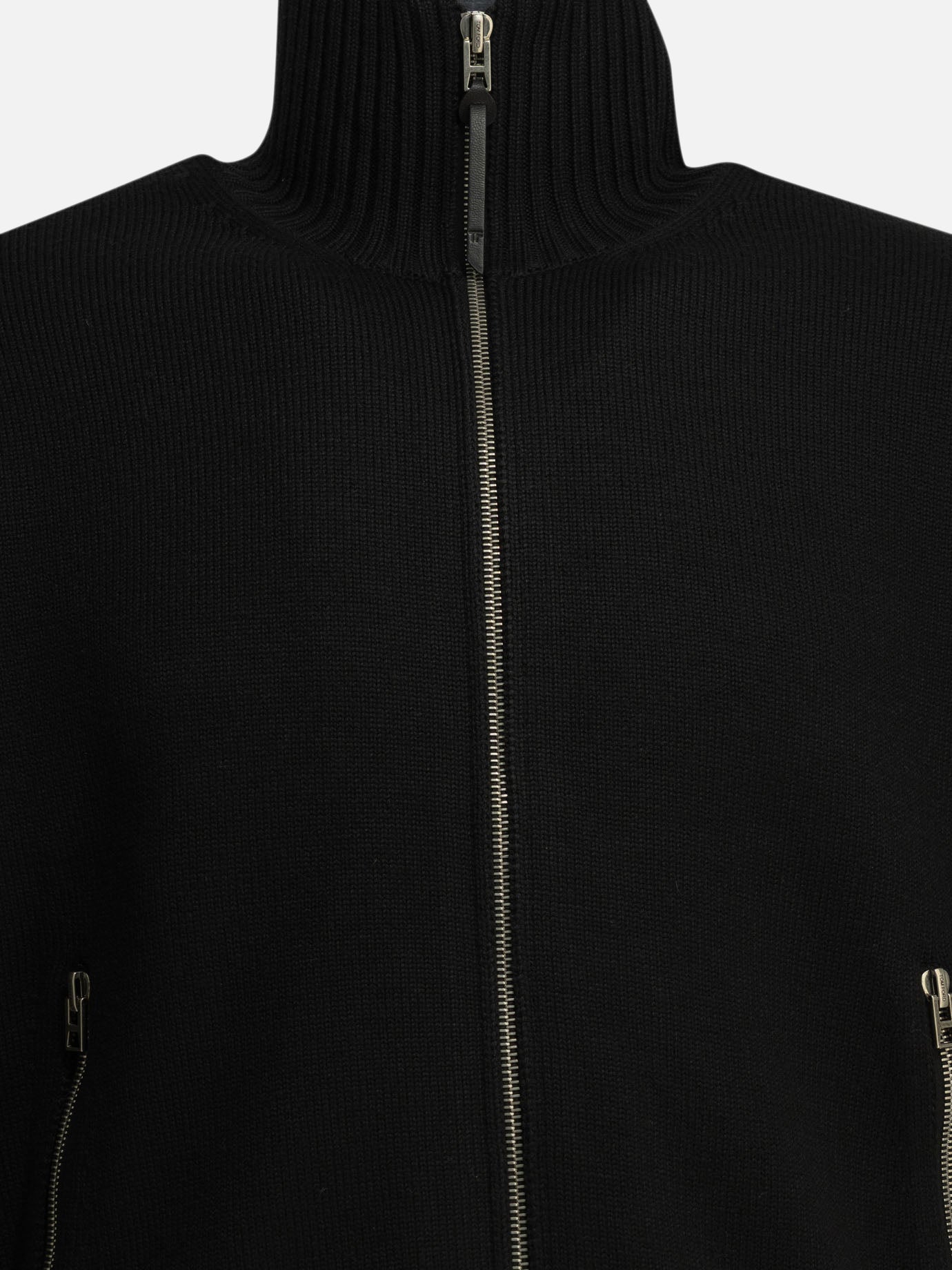 Maglioni con zip Solid colour  Nero - Tom Ford Uomo | PDP | VIETTI Online Store | Zoom-Modal_3
