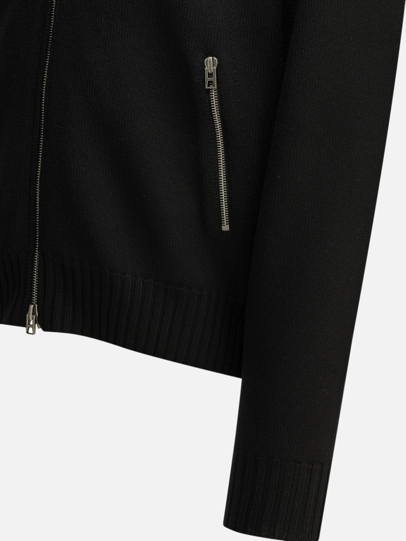 Maglioni con zip Solid colour  Nero - Tom Ford Uomo | PDP | VIETTI Online Store | Zoom-Modal_4
