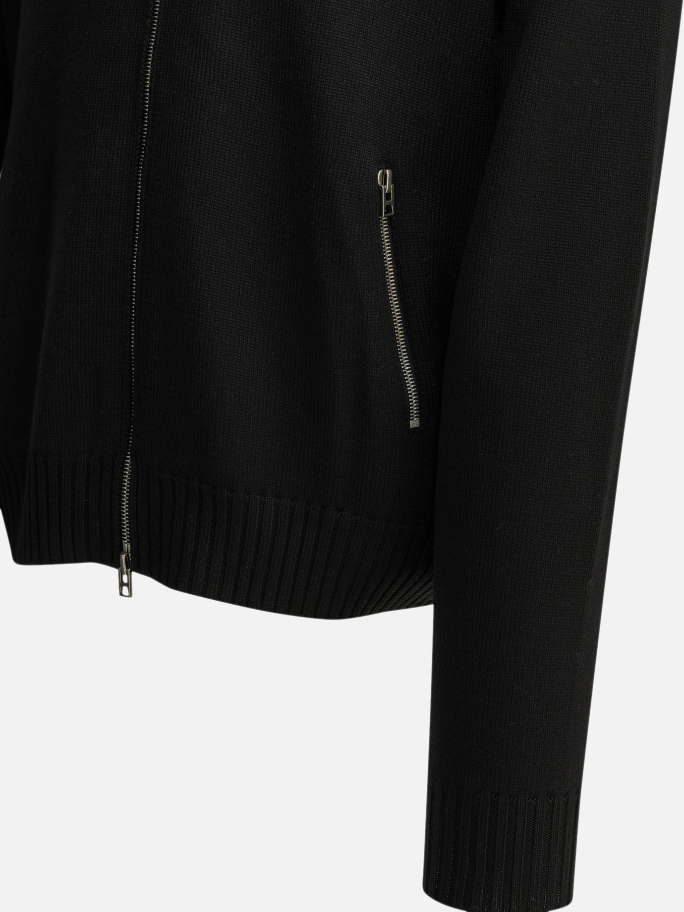 Zipped sweaters Solid colour  Black - Tom Ford Men | PDP | VIETTI Online Store | Zoom-Modal_6
