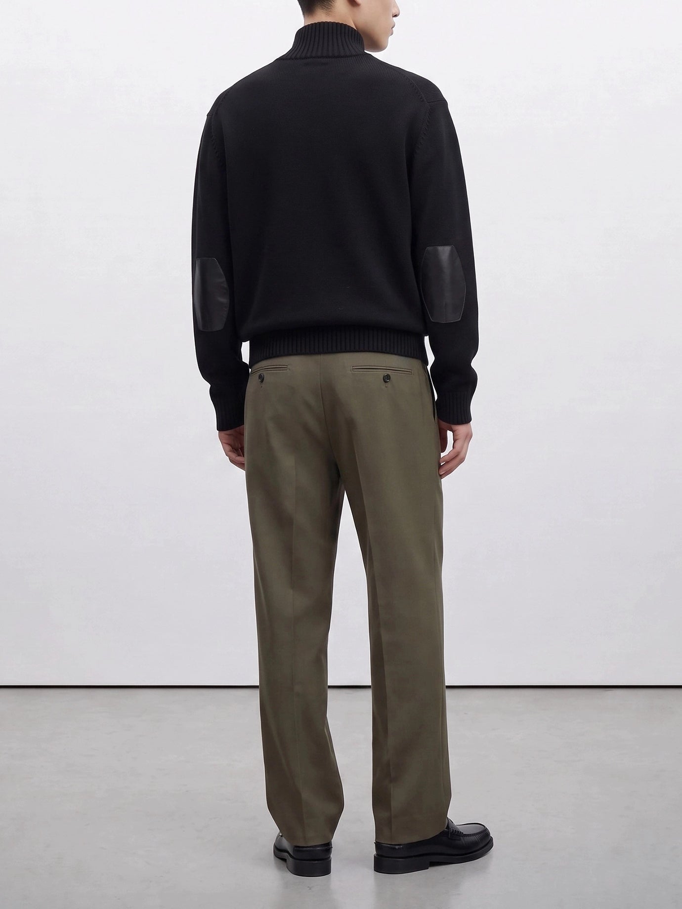 Zipped sweaters Solid colour  Black - Tom Ford Men | PDP | VIETTI Online Store | thumbnail_3
