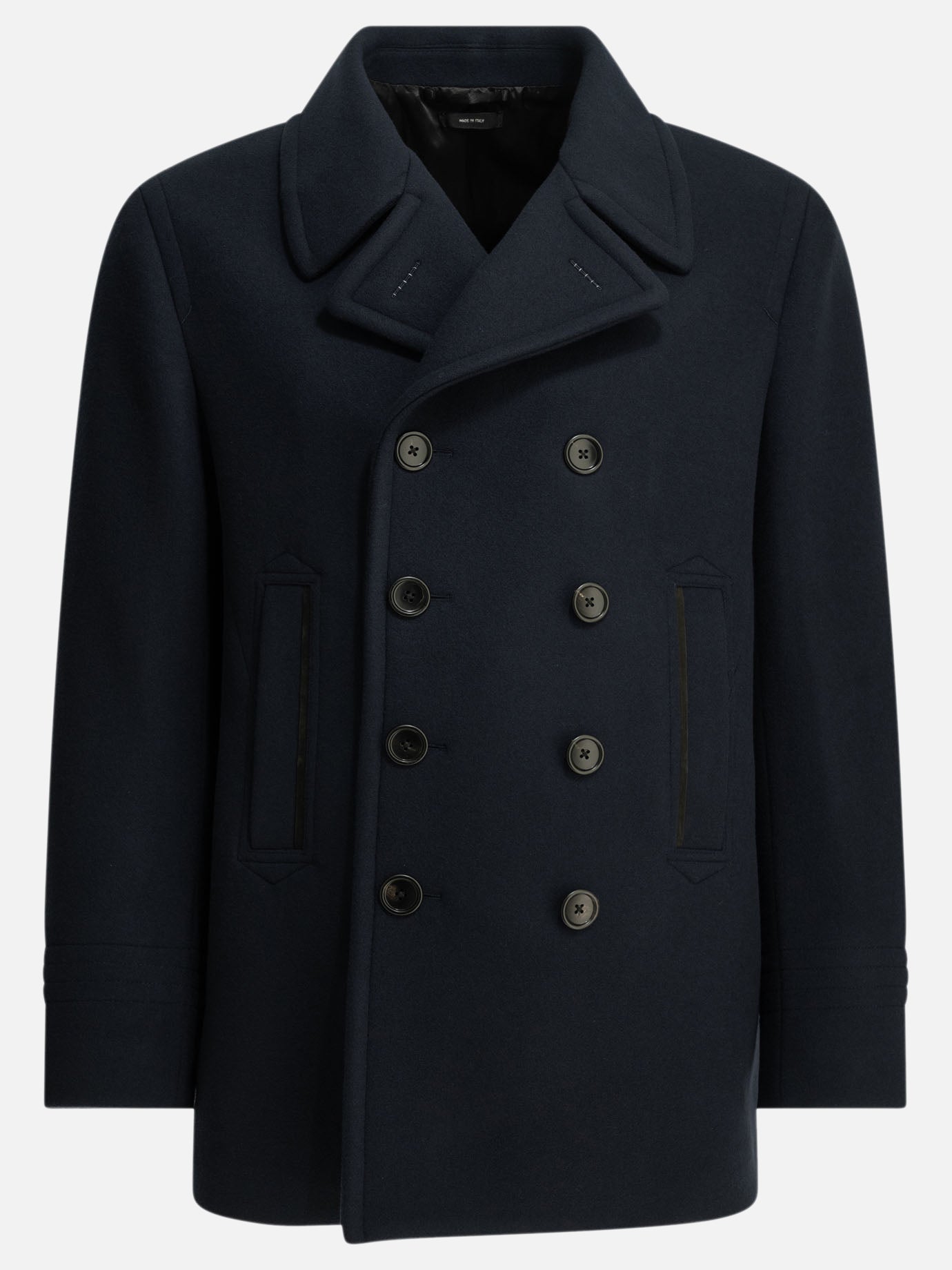 Cappotti corti Solid colour  Blu - Tom Ford Uomo | PDP | VIETTI Online Store | Zoom-Modal
