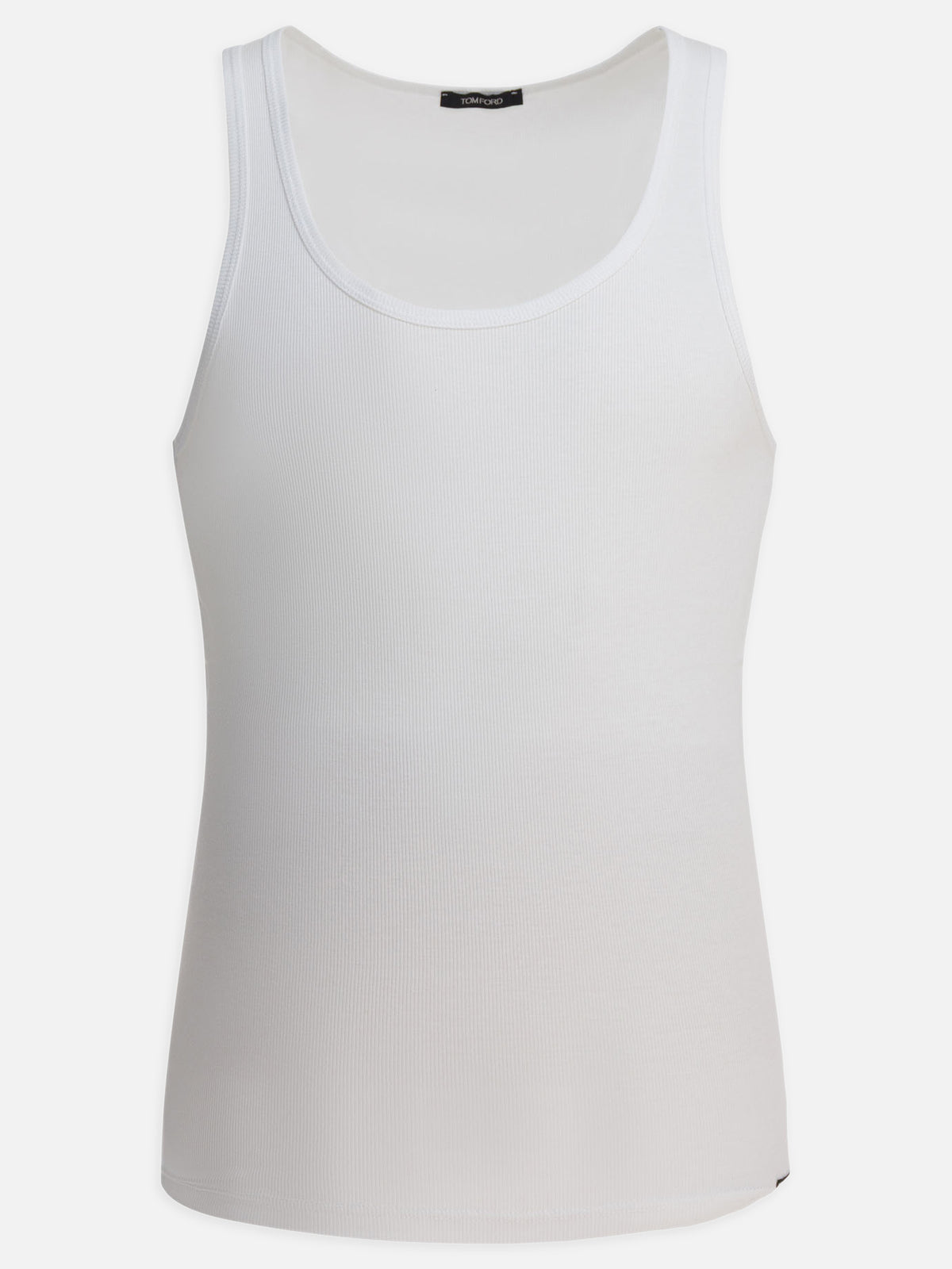 Tom Ford Cotton and modal undershirt White


