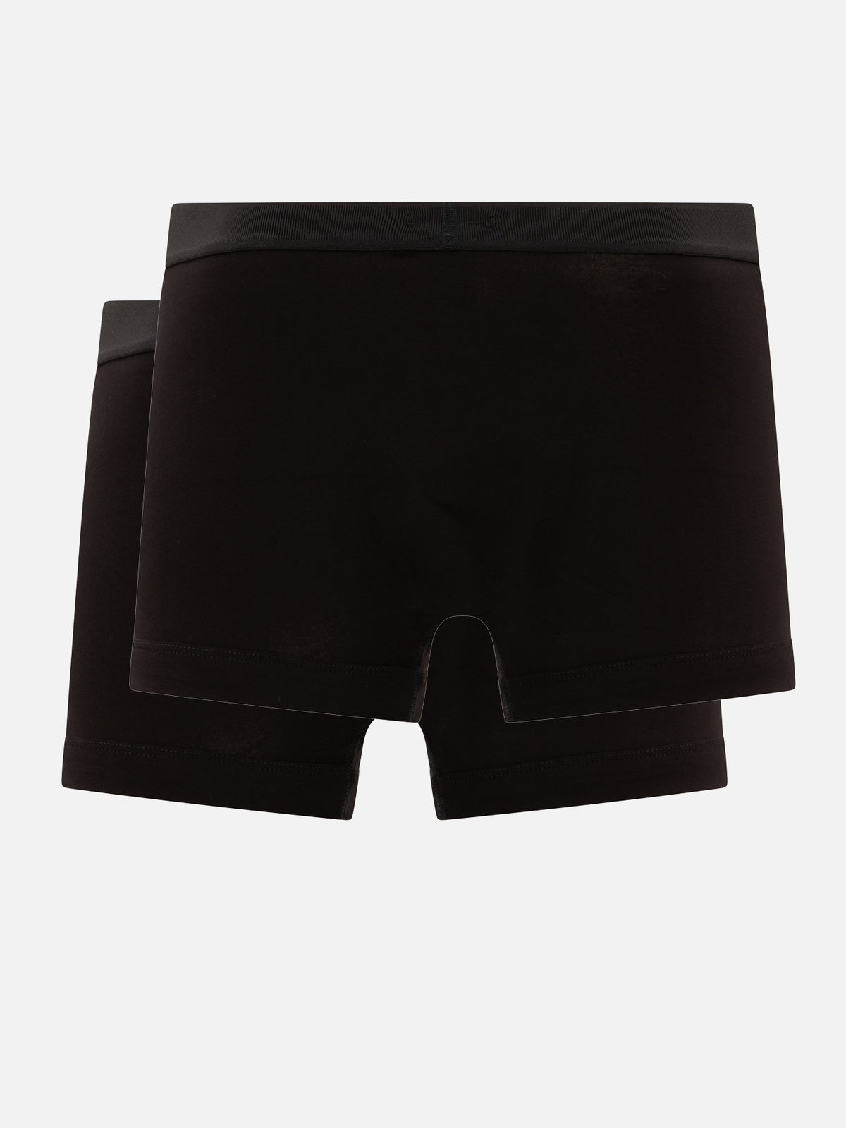 Tom Ford Cotton boxer shorts with logo Black