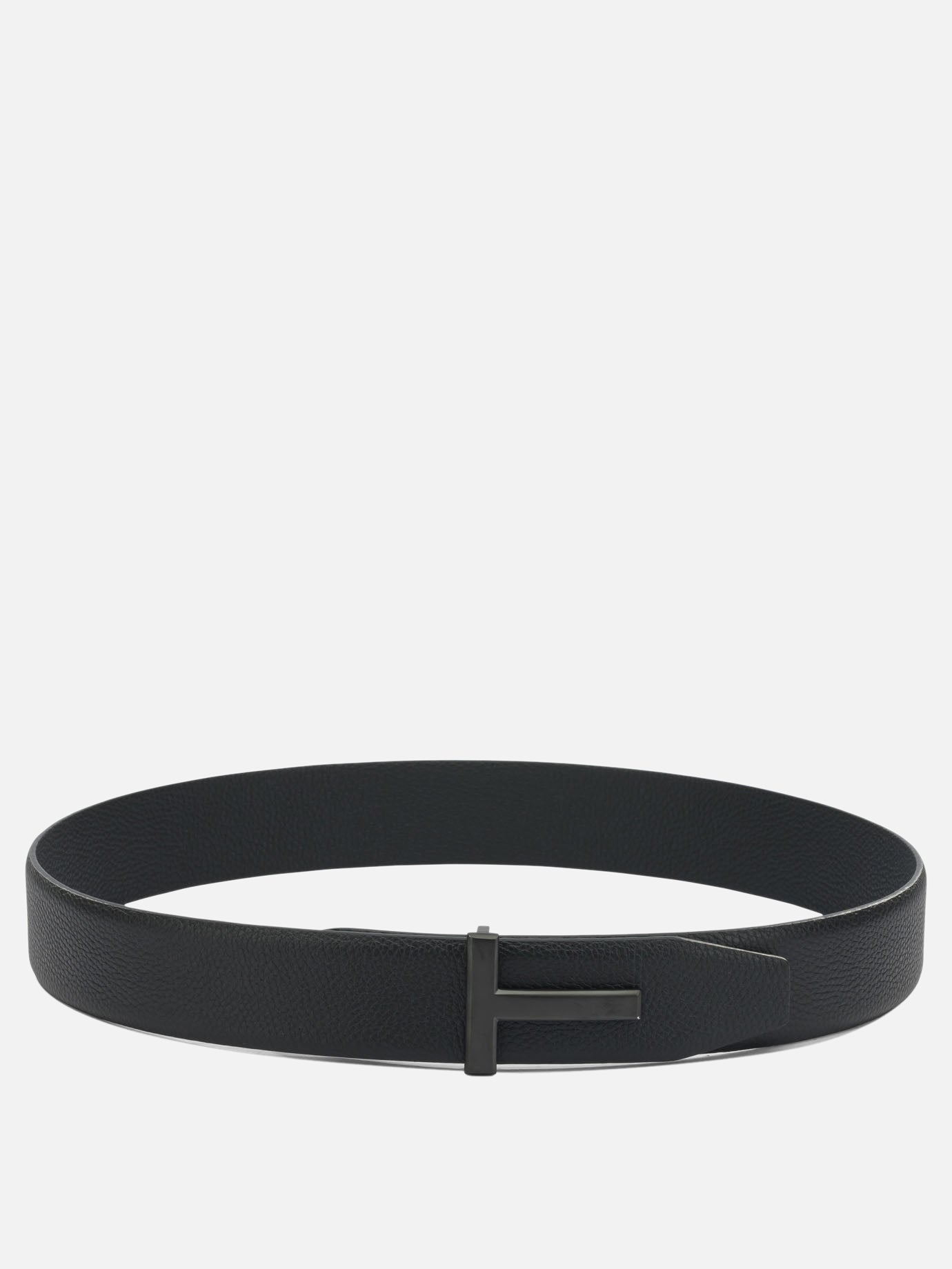 Leather belts 100% calf leather  Black - Tom Ford Men | PDP | VIETTI Online Store | thumbnail