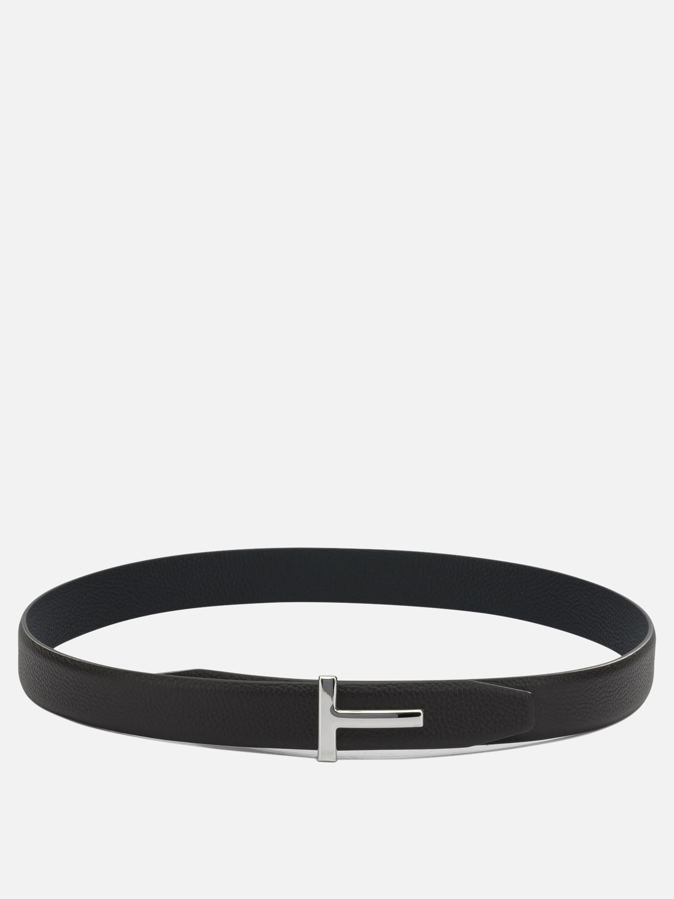 Cinture in pelle 100% calf leather  Nero - Tom Ford Uomo | PDP | VIETTI Online Store | Zoom-Modal
