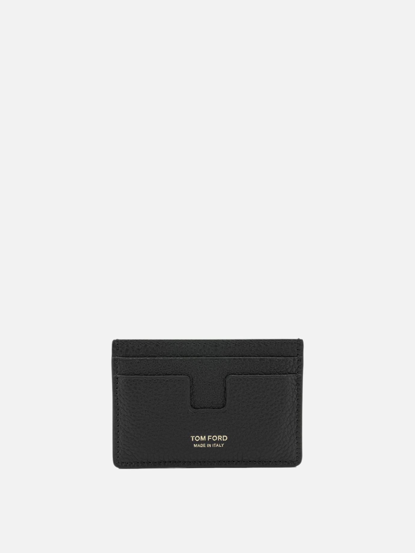 Card holders 100% calf leather - Lining 100% sheep leather  Black - Tom Ford Men | PDP | VIETTI Online Store | Zoom-Modal
