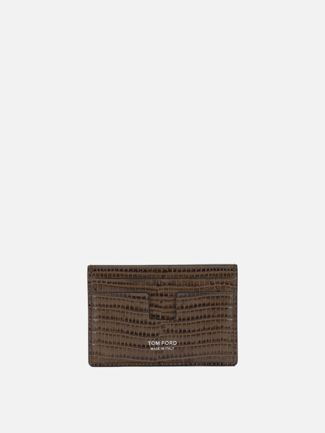 Portacarte 100% calf leather - Lining 100% sheep leather  Marrone - Tom Ford Uomo | PDP | VIETTI Online Store | thumbnail