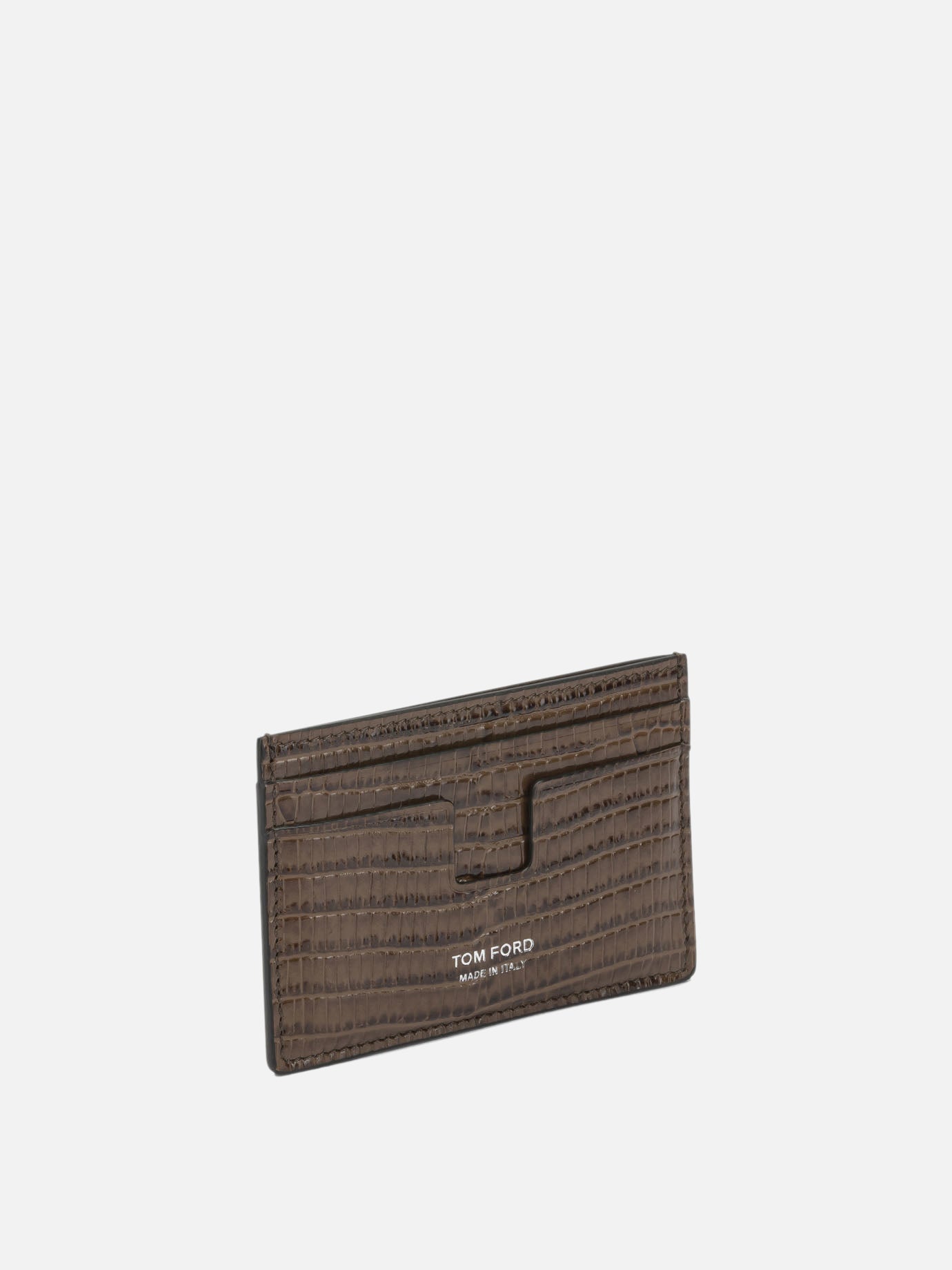 Portacarte 100% calf leather - Lining 100% sheep leather  Marrone - Tom Ford Uomo | PDP | VIETTI Online Store | Zoom-Modal_2
