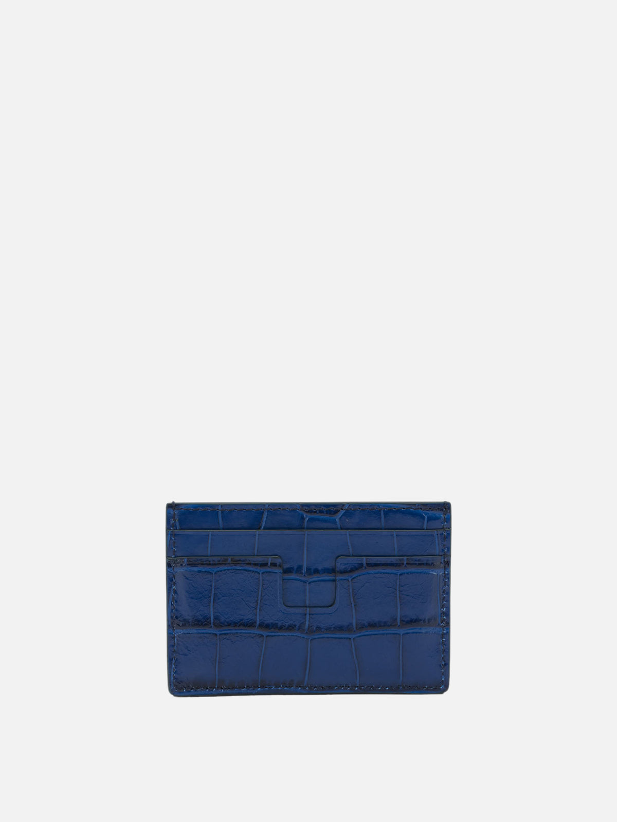 Tom Ford "Tejus T Line" Card Holder Blue

