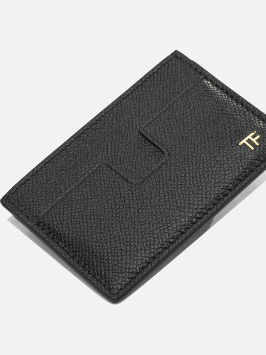 Tom Ford Leather Card Holder Black

