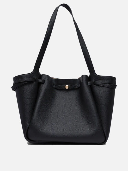 Tory Burch "Romy" Medium Shoulder Bag Black

