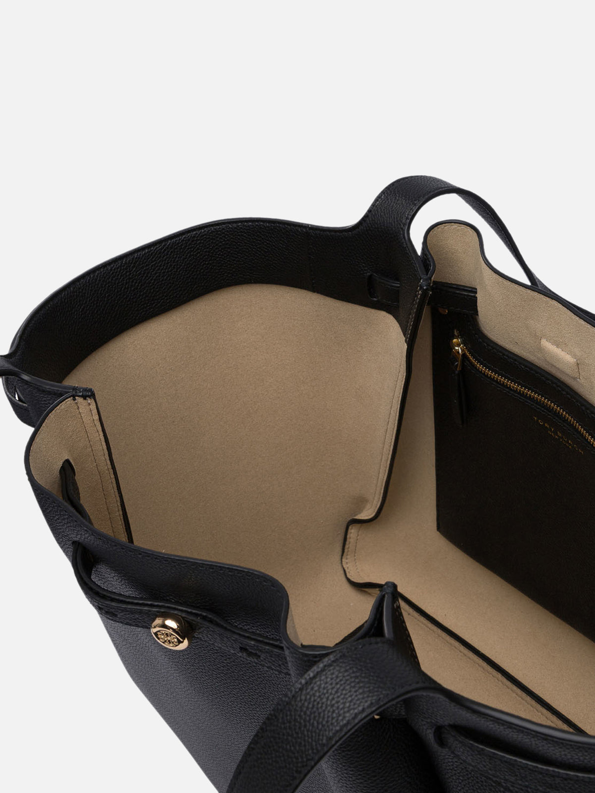 Tory Burch "Romy" Medium Shoulder Bag Black - VIETTI