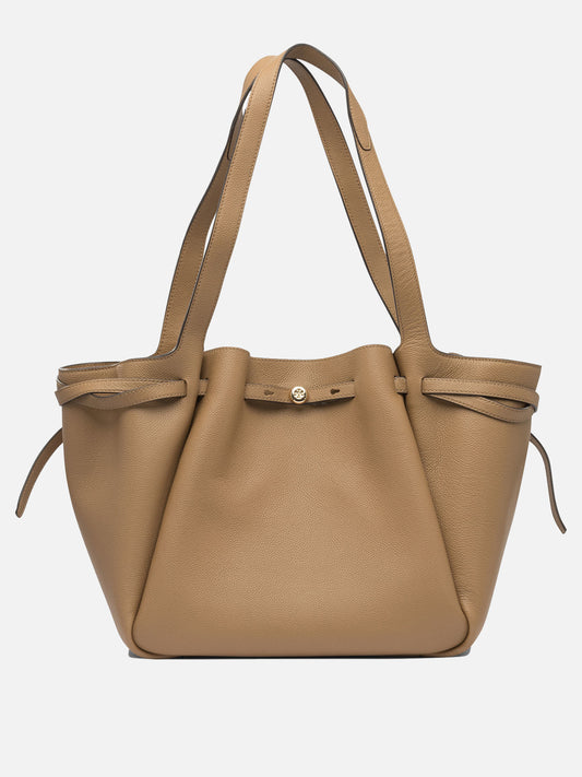 Tory Burch "Romy" Medium Shoulder Bag Brown


