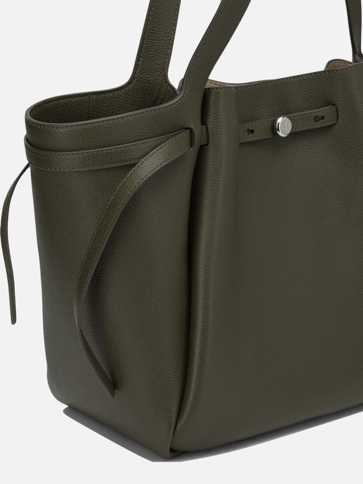 Tory Burch "Romy" Medium Shoulder Bag Green

