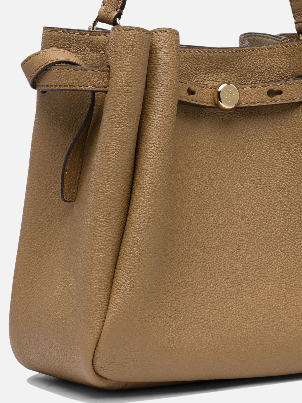 Tory Burch "Romy" Small Handbag Brown