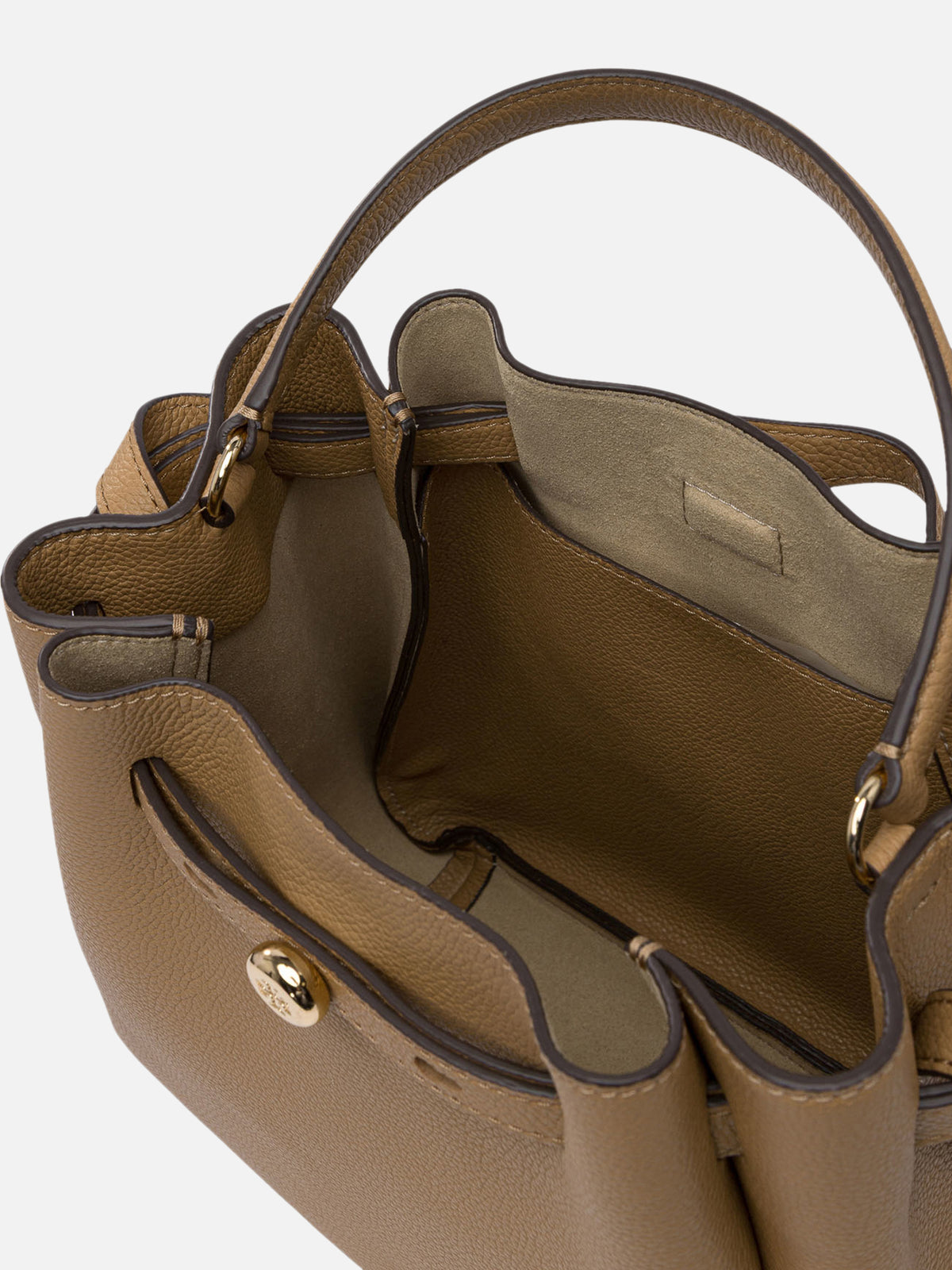 Tory Burch "Romy" Small Handbag Brown