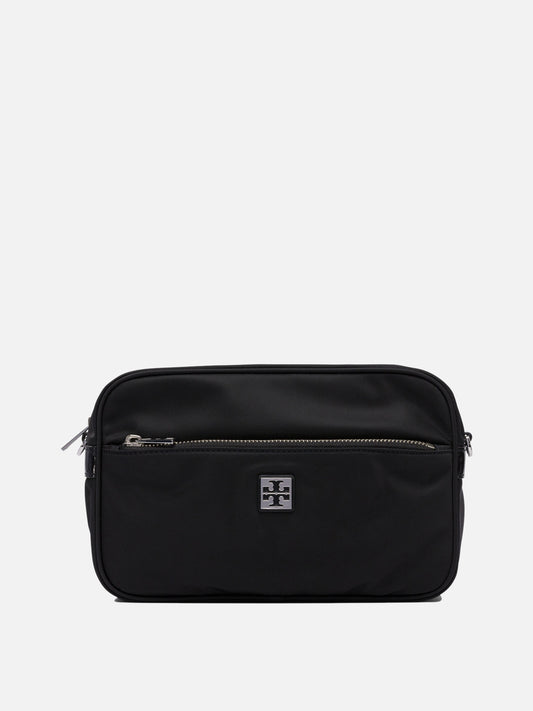 Tory Burch "Virginia" Small Shoulder Bag Black

