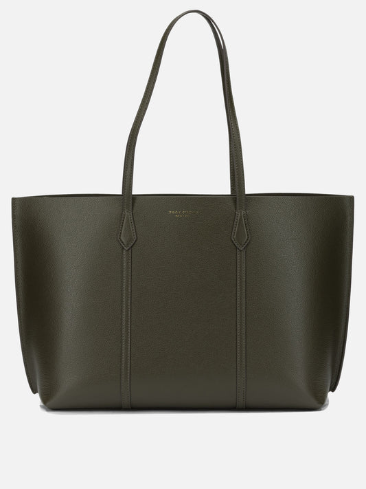 Tory Burch "Perry" Large Shoulder Bag Green

