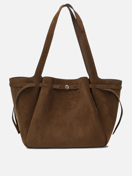 Tory Burch "Romy" Medium Shoulder Bag Brown


