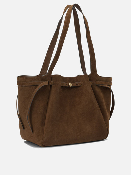 Tory Burch "Romy" Medium Shoulder Bag Brown


