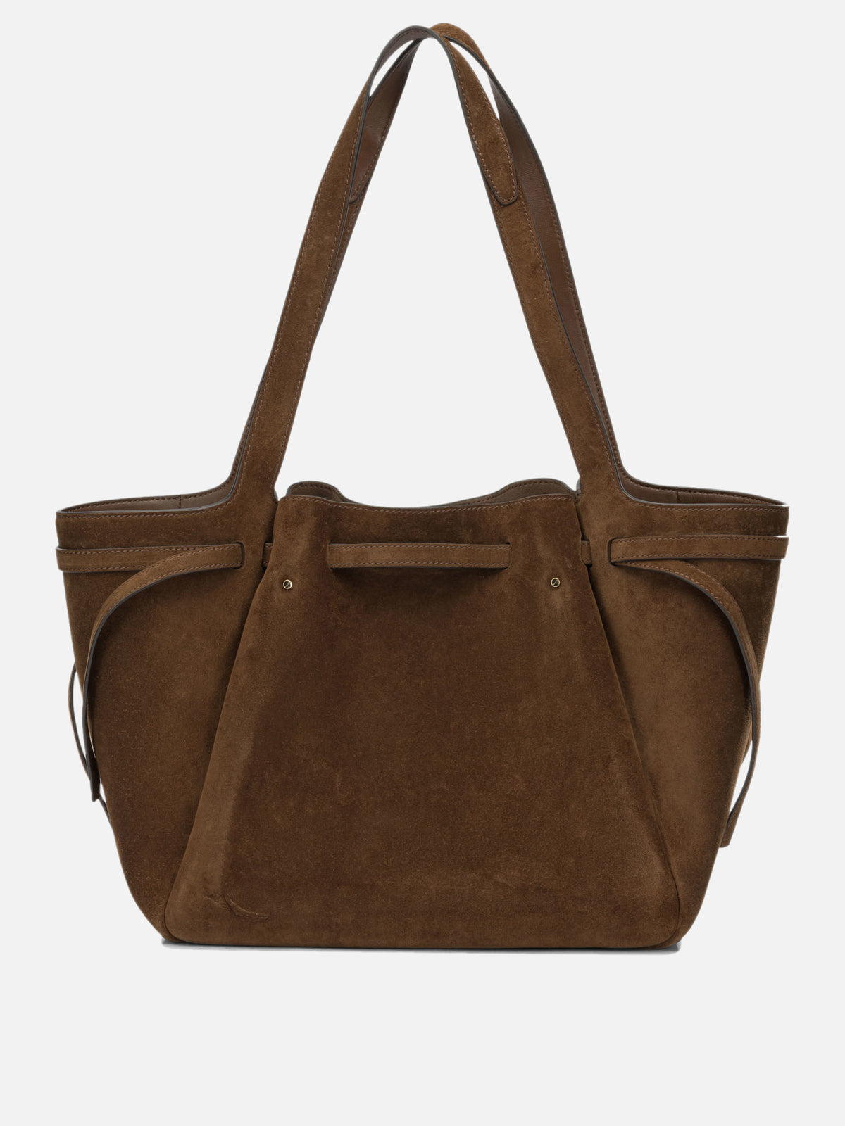 Tory Burch "Romy" Medium Shoulder Bag Brown

