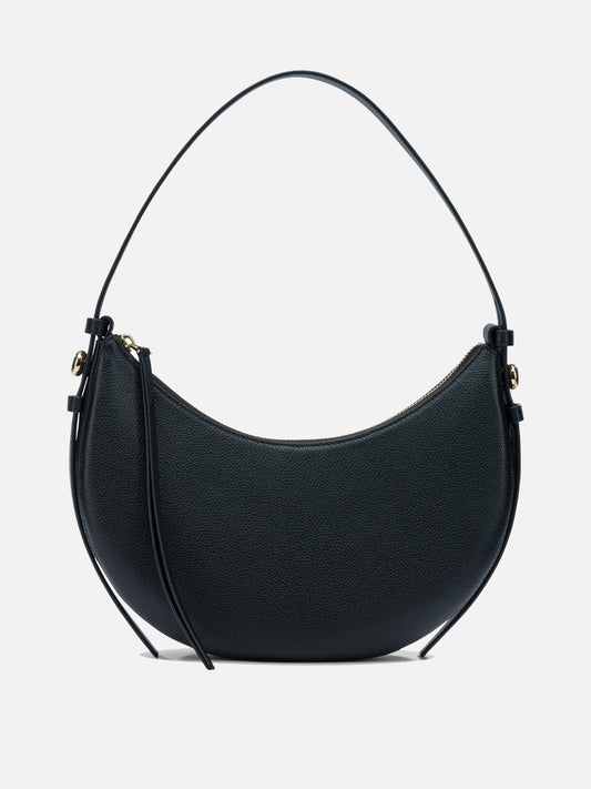 Tory Burch "Romy Half Moon" Small Shoulder Bag Black

