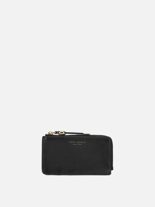 Tory Burch "Romy" Card Holder Black

