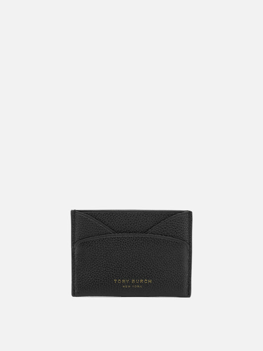 Tory Burch "Romy Flat" Card Holder Black

