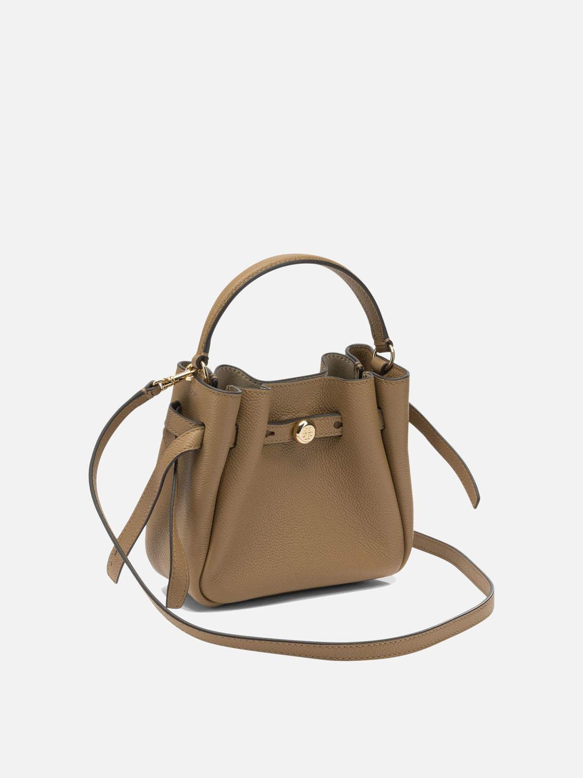 Tory Burch "Romy" Small Handbag Brown

