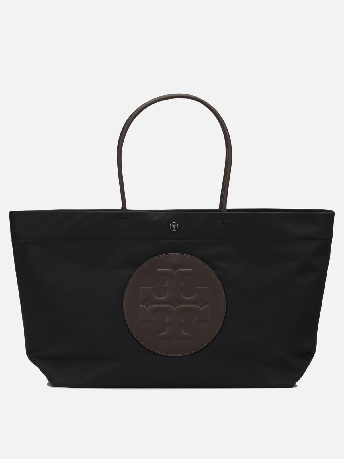 Tory Burch "Ella Twist" Large Shoulder Bag Black

