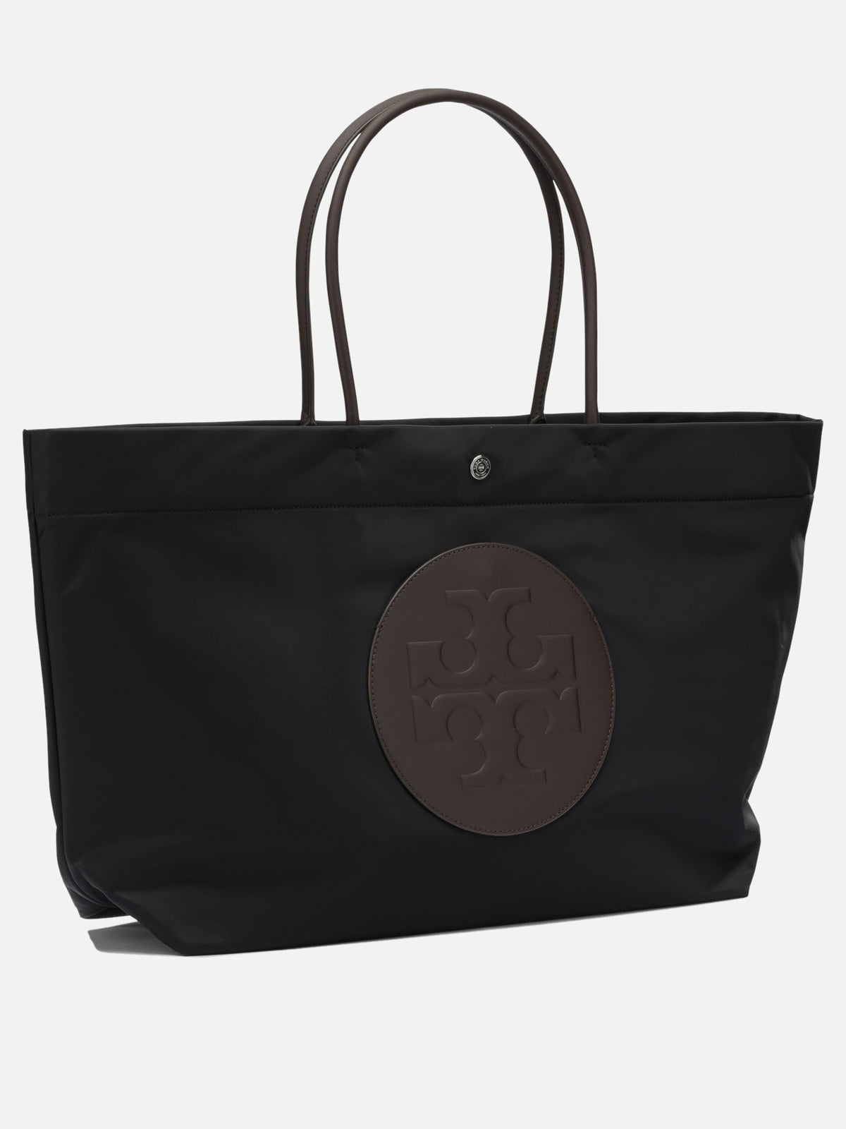 Tory Burch "Ella Twist" Large Shoulder Bag Black

