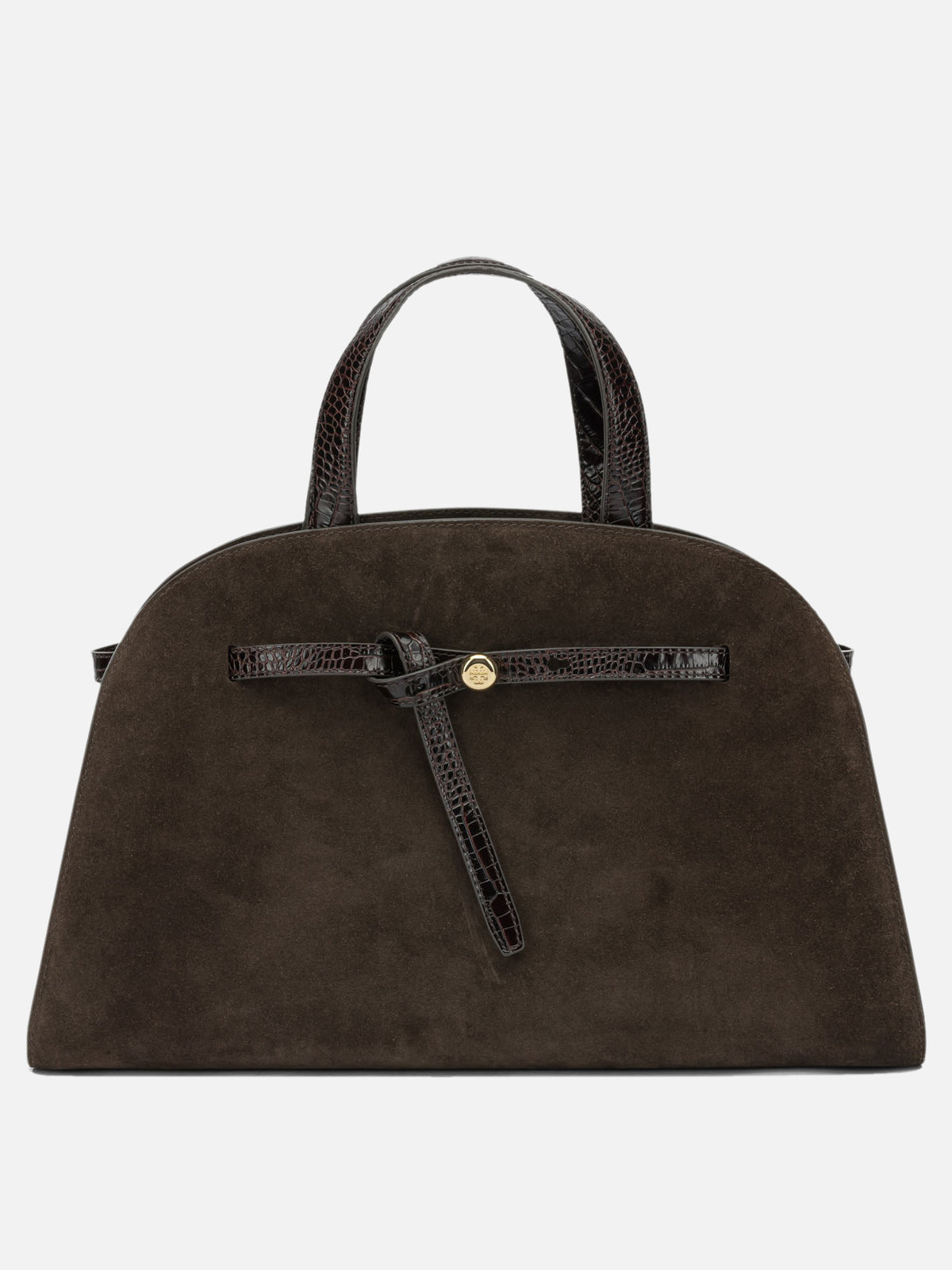 Tory Burch Borsa a mano "Romy Bauletto" grande Marrone - VIETTI