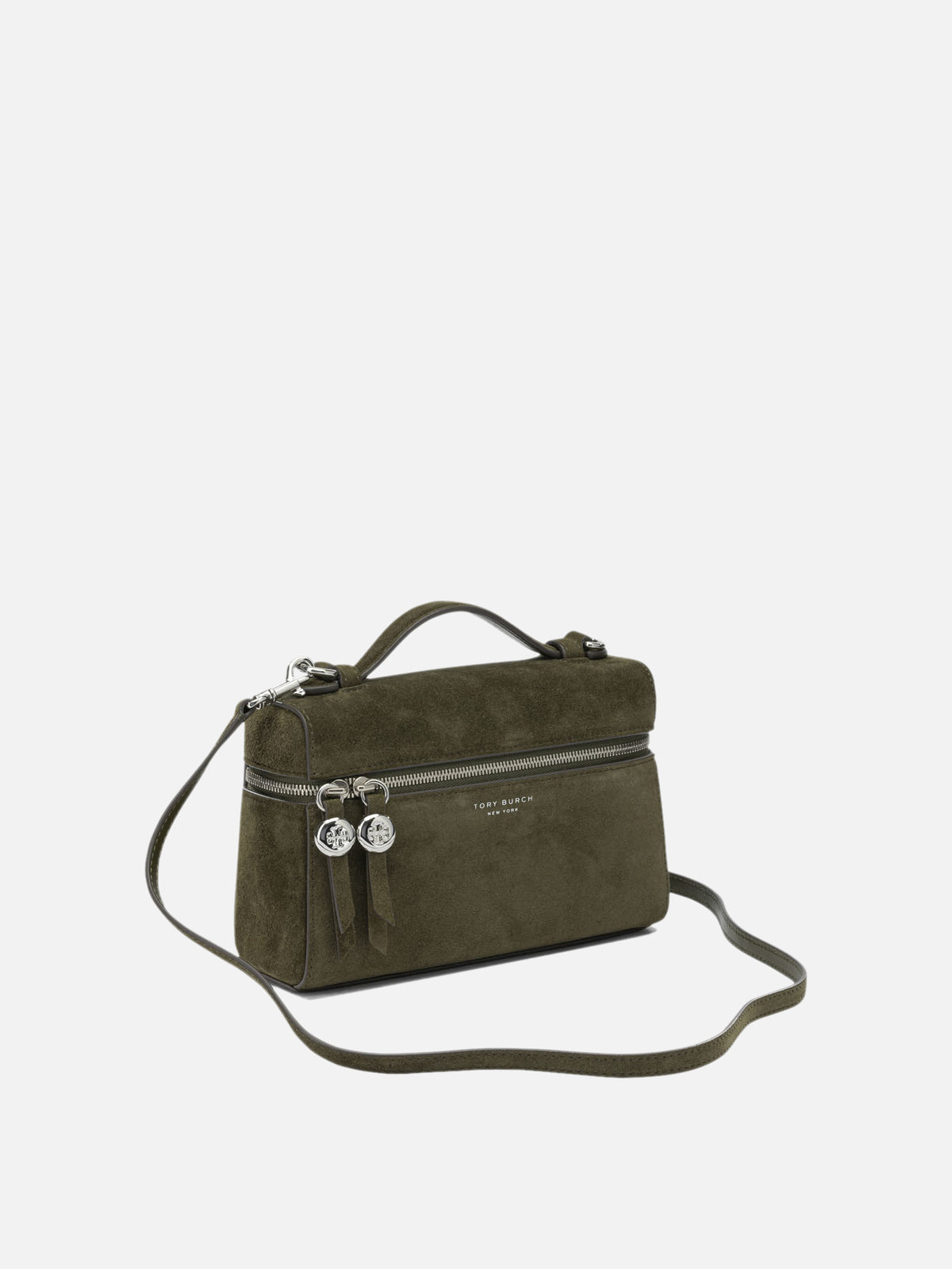 Tory Burch "Romy" Small Crossbody Bag Green

