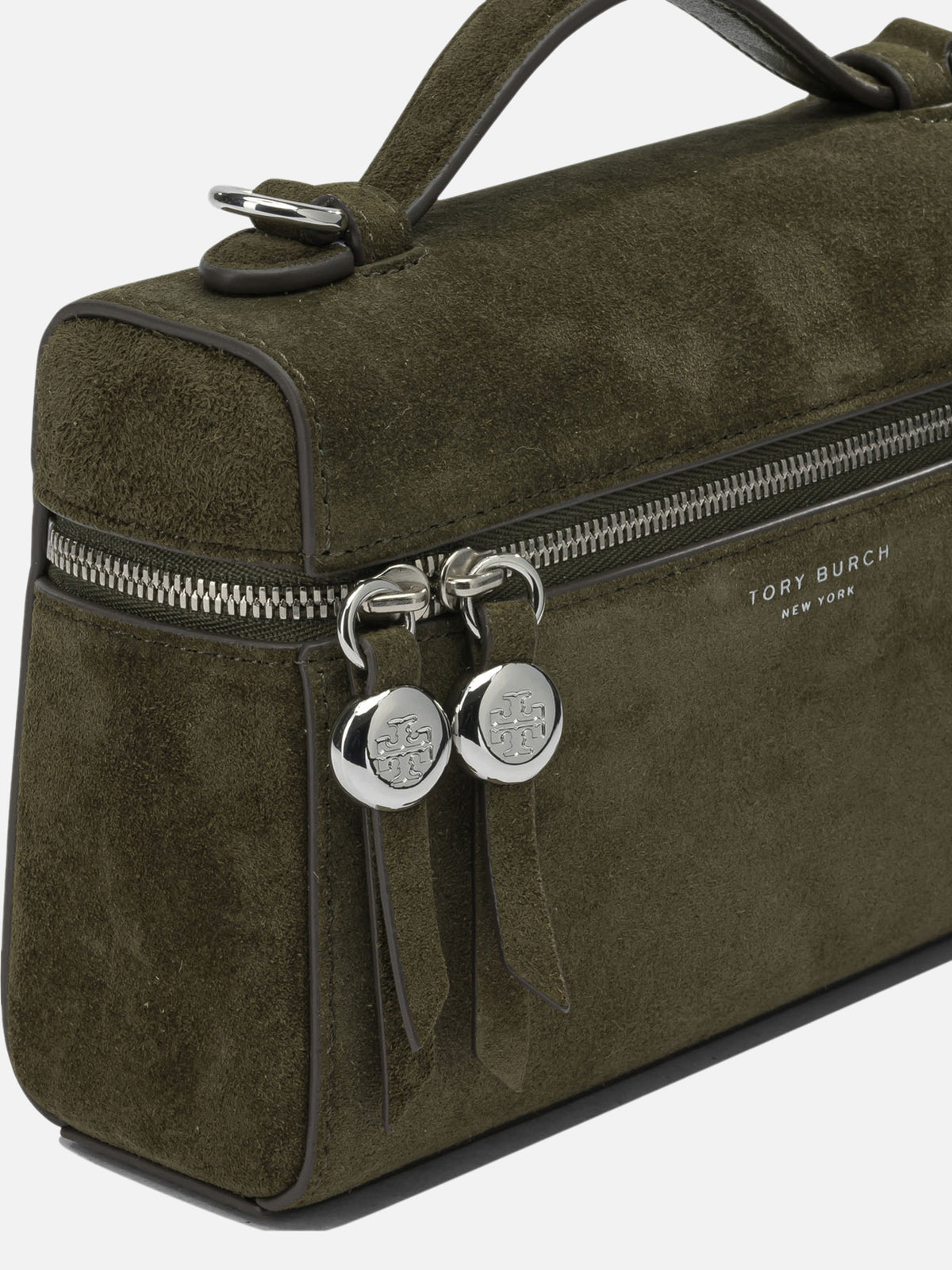 Tory Burch "Romy" Small Crossbody Bag Green

