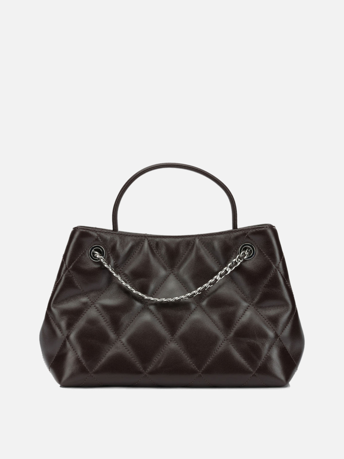 Tory Burch "Fleming" Small Handbag Brown - VIETTI