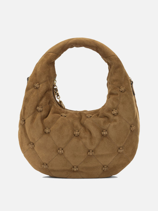 Tory Burch "Bunny Knot" Small Handbag Brown

