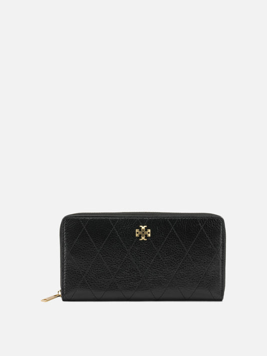 Tory Burch "Charlie" Wallet Black

