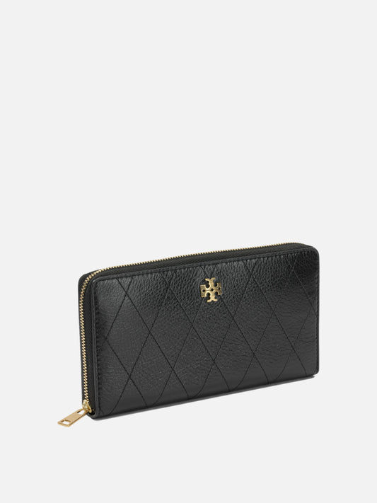 Tory Burch "Charlie" Wallet Black

