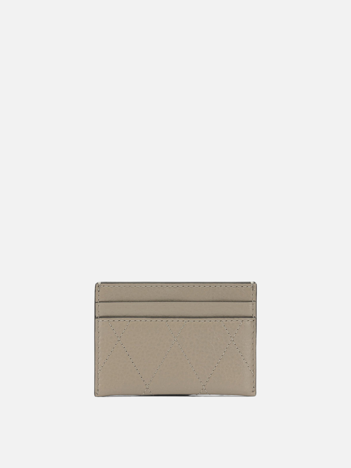 Tory Burch "Charlie Quilted" Card Holder Beige - VIETTI