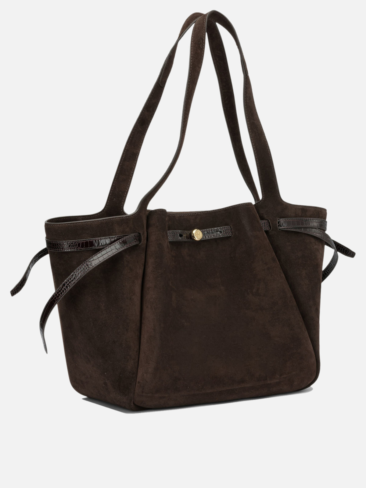 Tory Burch Borsa a spalla "Romy" media Marrone - VIETTI