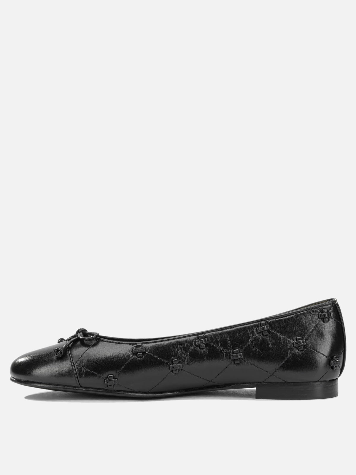 Tory Burch "Bunny" Classic Ballet Flats Black

