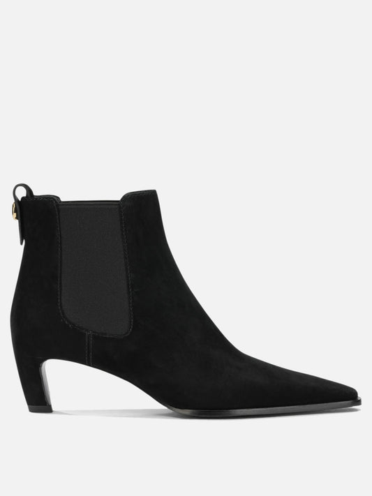 Tory Burch "Romy" Chelsea Boots Black


