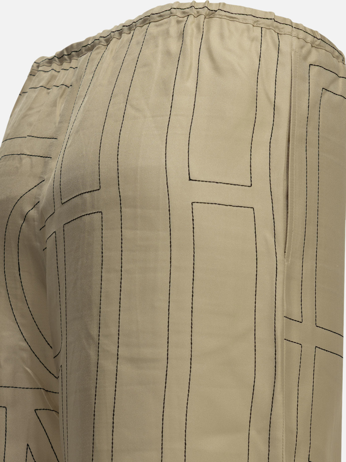 Toteme "Monogram" Casual Pants Beige - VIETTI