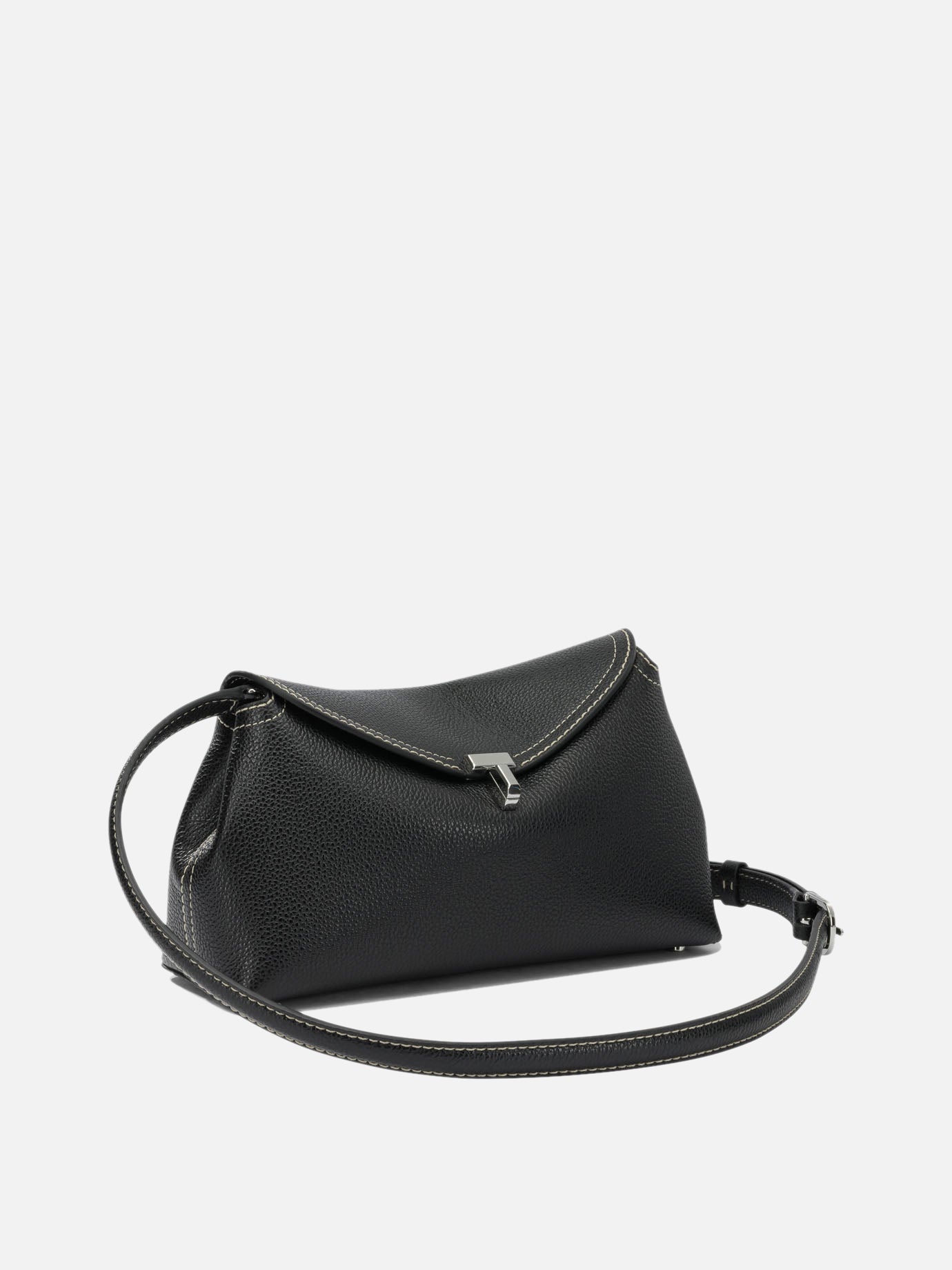 Pouch 100% cow leather - Lining: 60% polyurethane 40% polyamide  Black - Toteme Women | PDP | VIETTI Online Store | thumbnail_2