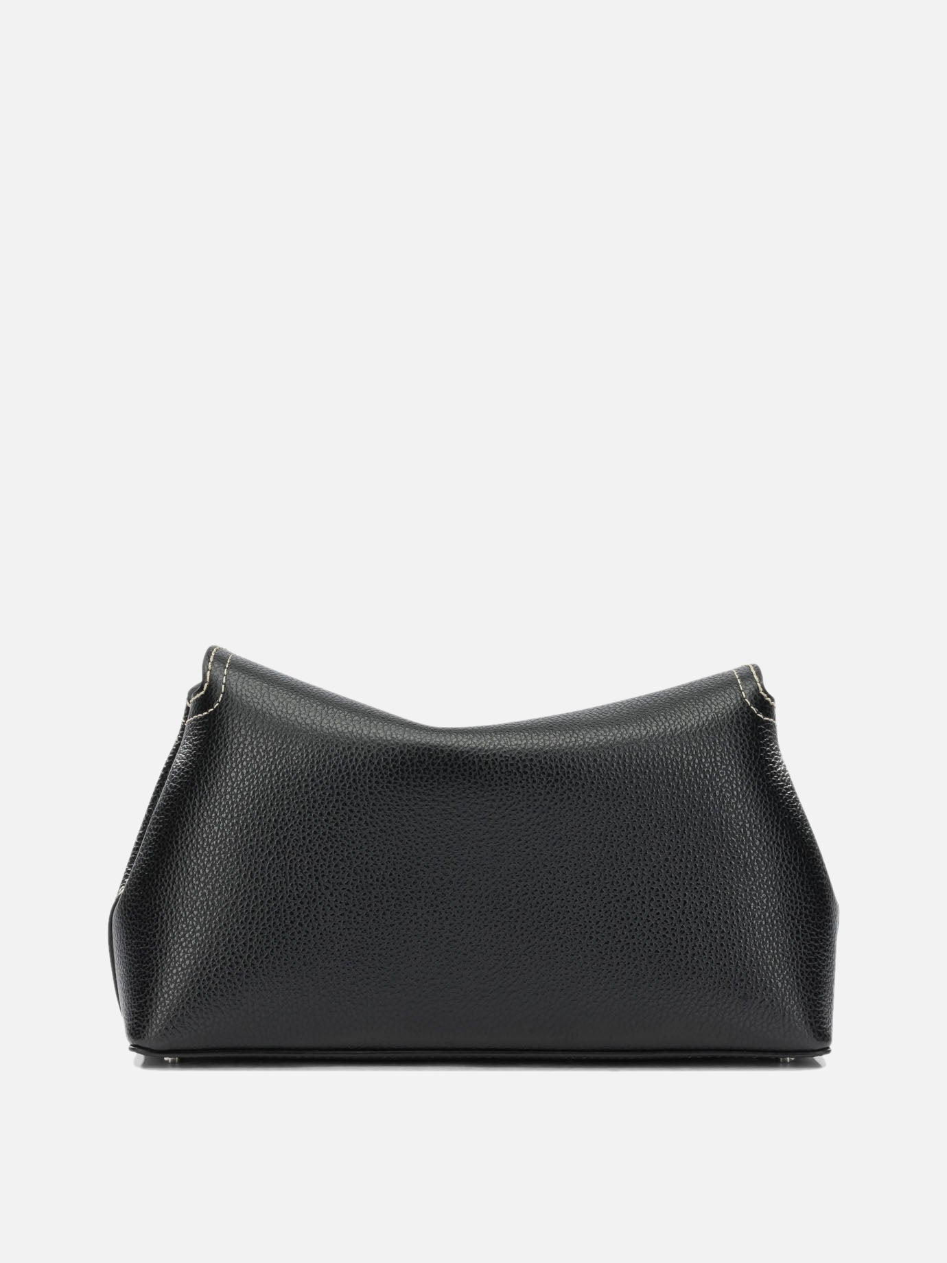 Pouch 100% cow leather - Lining: 60% polyurethane 40% polyamide  Black - Toteme Women | PDP | VIETTI Online Store | thumbnail_3