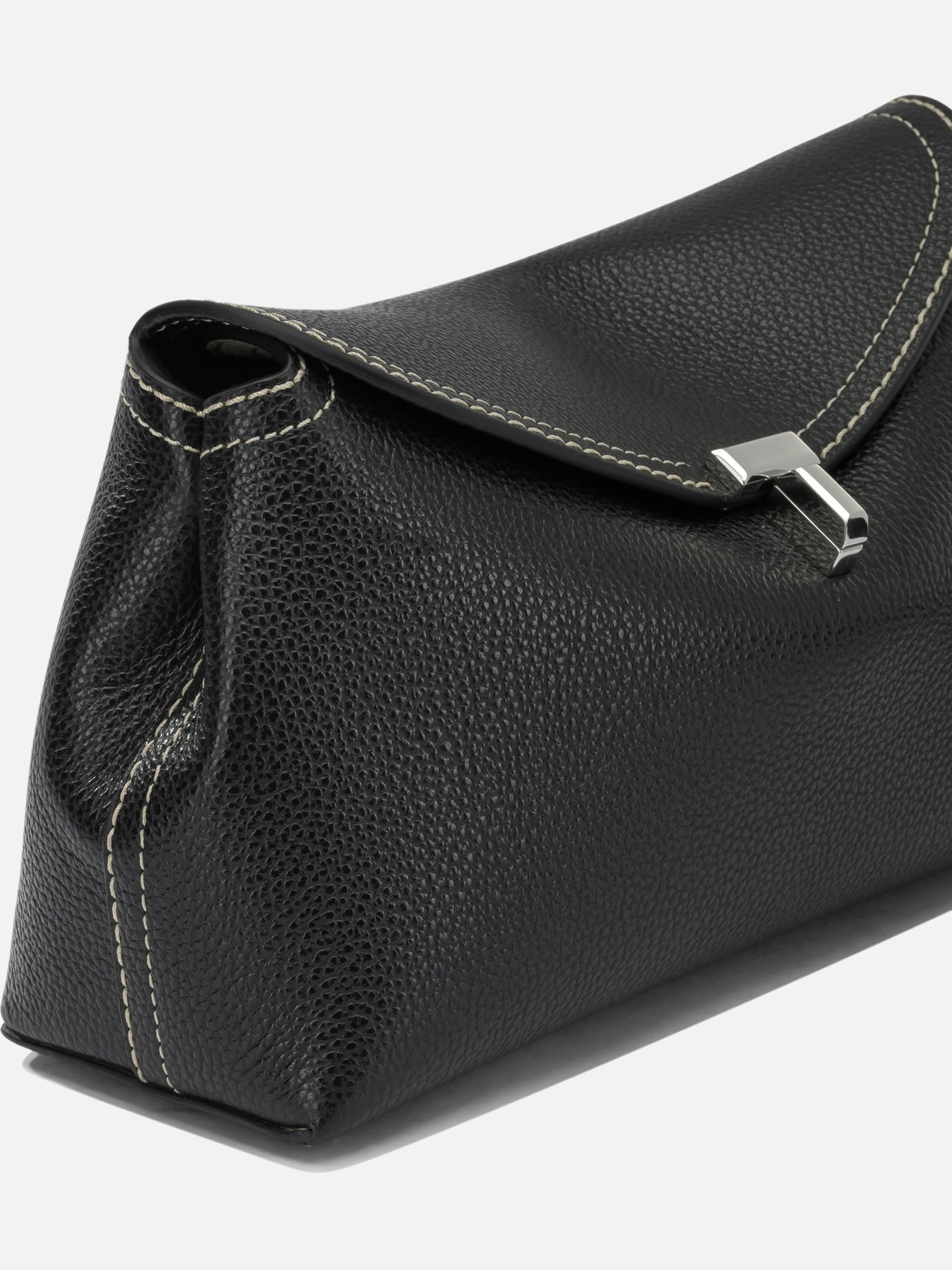 Pouch 100% cow leather - Lining: 60% polyurethane 40% polyamide  Black - Toteme Women | PDP | VIETTI Online Store | Zoom-Modal_4
