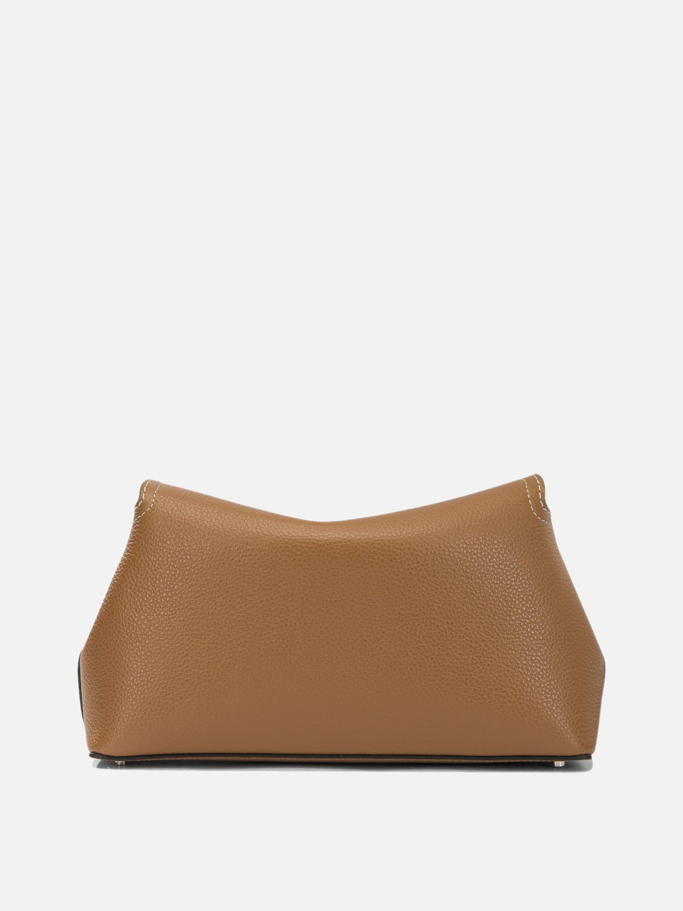 Pouch 100% cow leather - Lining: 60% polyurethane 40% polyamide  Brown - Toteme Women | PDP | VIETTI Online Store | Zoom-Modal_3
